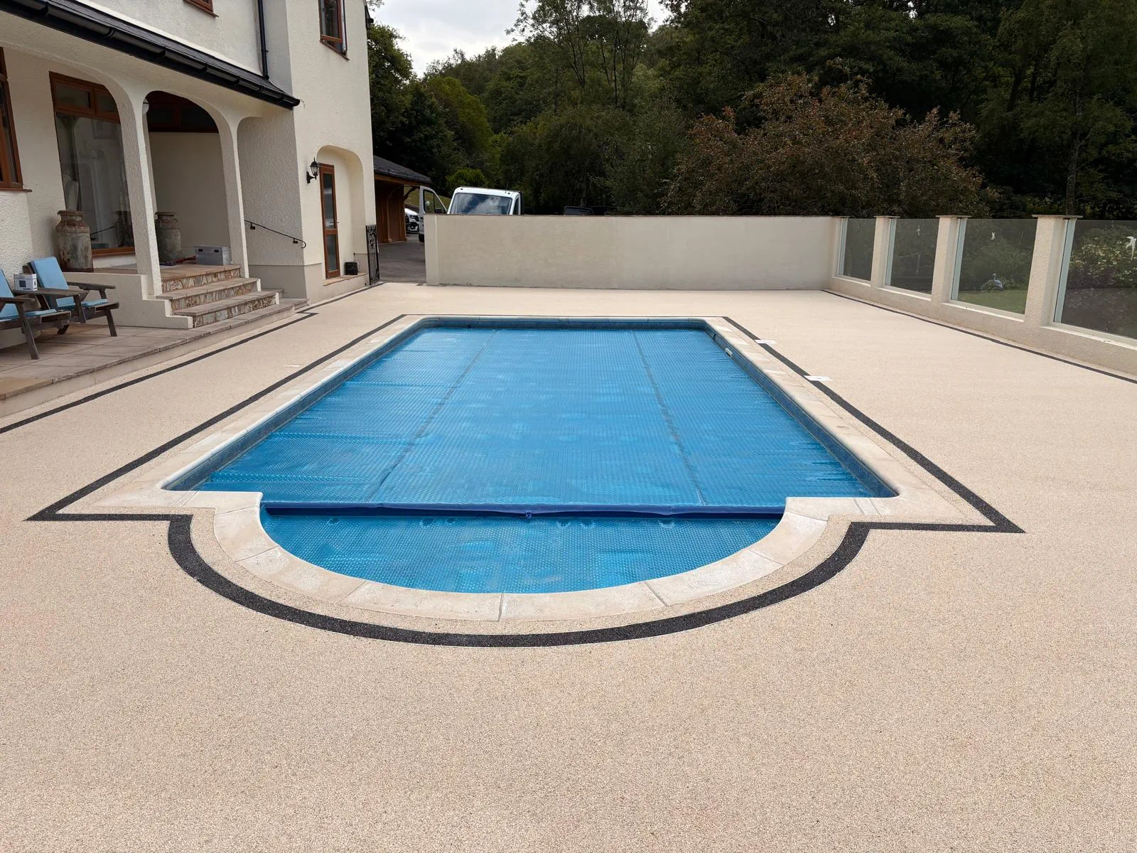 Home Pool Renovation Resin Bound