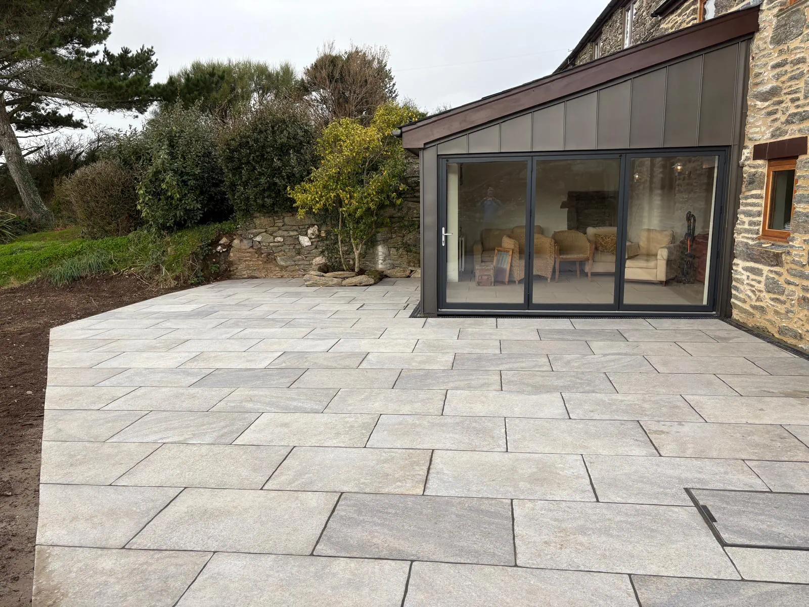 Porcelain Patio Renovation South Devon